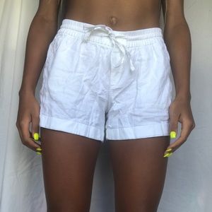 White Shorts